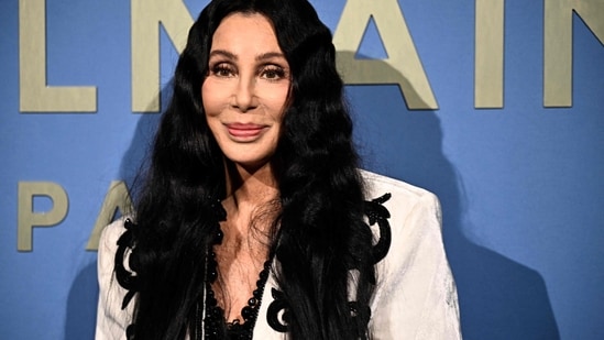 Iconic Star Cher Grapples with Accusations of Involvement in Son's Abduction Amid Marriage Reconciliation Drama. (Photo by JULIEN DE ROSA / AFP) (AFP)