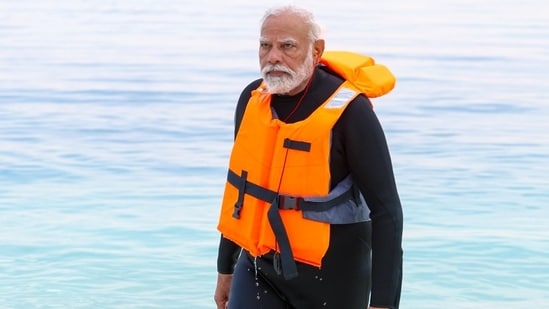 Narendra Modi's recent appeal to visit Lakshadweep, seems to have irked some people in Maldives. (Twitter/@narendramodi)