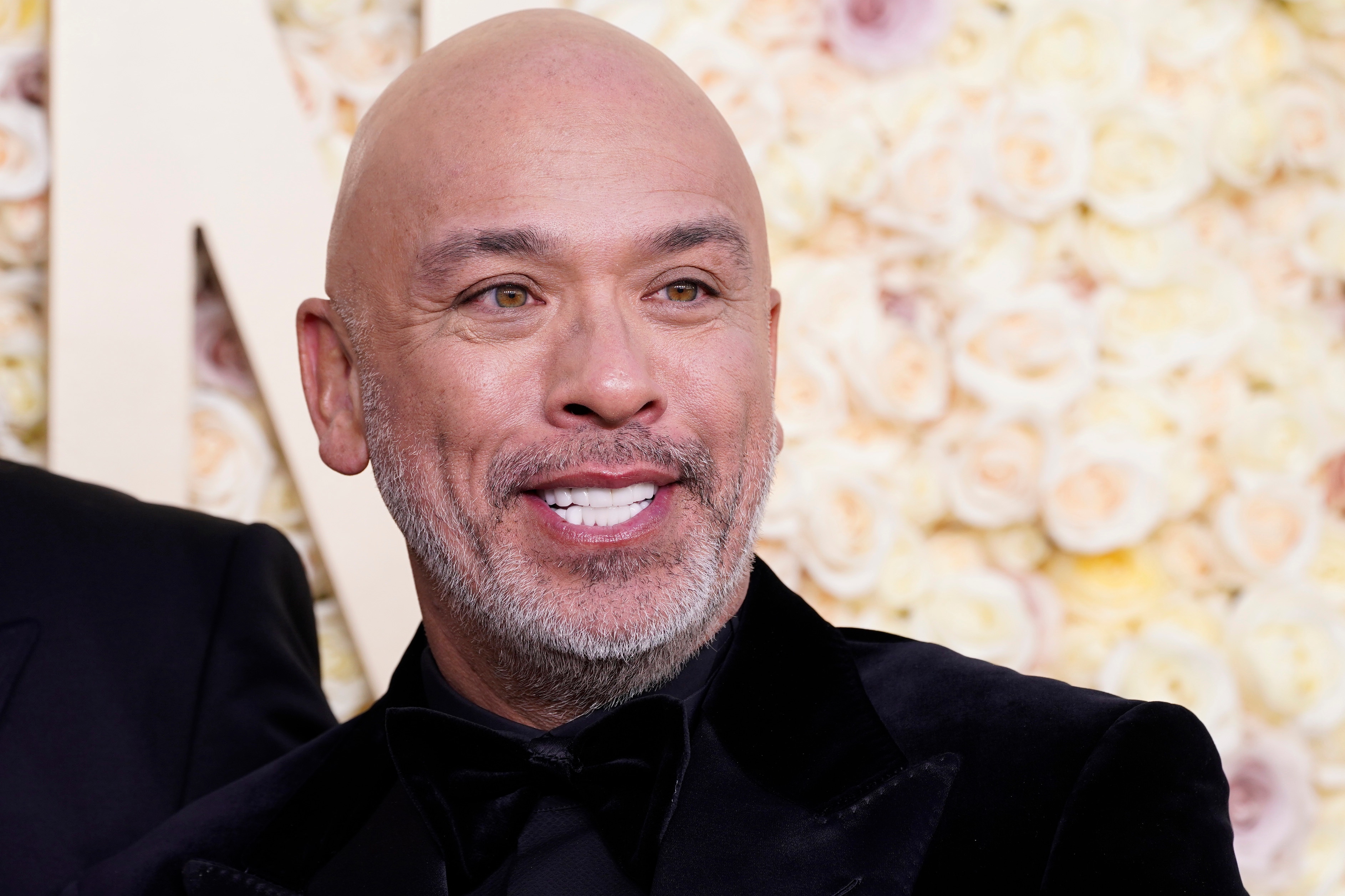 Host Jo Koy arrives at the 81st Golden Globe Awards on Sunday, Jan. 7, 2024, at the Beverly Hilton in Beverly Hills, Calif. (Photo by Jordan Strauss/Invision/AP) (Jordan Strauss/Invision/AP)