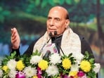 Union Defence Minister Rajnath Singh. Union Defence Minister Rajnath Singh.