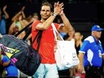 Spain's Rafael Nadal reacts as he leaves the court after his loss against Australia's Jordan Thompson at their men's singles match during the Brisbane International tennis tournament in Brisbane on January 5 Spain's Rafael Nadal reacts as he leaves the court after his loss against Australia's Jordan Thompson at their men's singles match during the Brisbane International tennis tournament in Brisbane on January 5