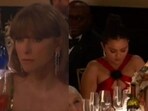 Taylor Swift and Selena Gomez at Golden Globes 2024