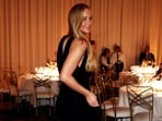 Jennifer Lawrence attends the 81st Annual Golden Globe Awards.