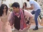 Mithila Palkar and Nupur Shikhare at Ira Khan's mehendi ceremony in Udaipur