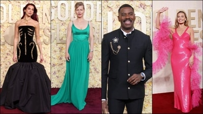 Golden Globes 2024 fashion: Goddess green, wide lapels, and daring statements (File photo) Golden Globes 2024 fashion: Goddess green, wide lapels, and daring statements (File photo)
