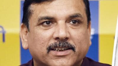 AAP leader Sanjay Singh. (HT PHOTO) AAP leader Sanjay Singh. (HT PHOTO)
