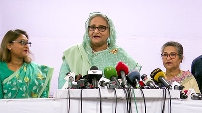 Bangladesh Prime Minister Sheikh Hasina bagged fifth term in office. (ANI) (ANI) Bangladesh Prime Minister Sheikh Hasina bagged fifth term in office. (ANI) (ANI)