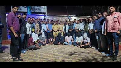 Among the eight persons arrested by the police in Mohol murder case, two are advocates - Ravindra Pawar and Sanjay Uddan (HT PHOTO) Among the eight persons arrested by the police in Mohol murder case, two are advocates - Ravindra Pawar and Sanjay Uddan (HT PHOTO)