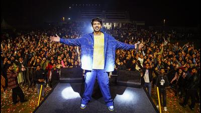 Armaan Malik live in concert at Ekana Stadium Lucknow