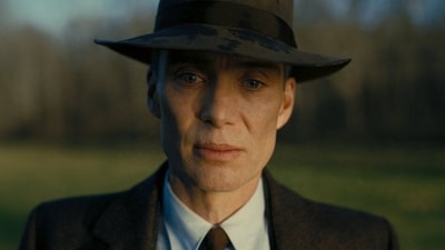 Cillian Murphy in a still from Oppenheimer. Cillian Murphy in a still from Oppenheimer.