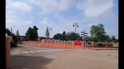 Guptar Ghat in Ayodhya gets a makeover. (Ravinder Singh/HH)