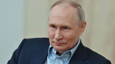 Russia-Ukraine War: Russia's president Vladimir Putin is seen. (AFP) Russia-Ukraine War: Russia's president Vladimir Putin is seen. (AFP)