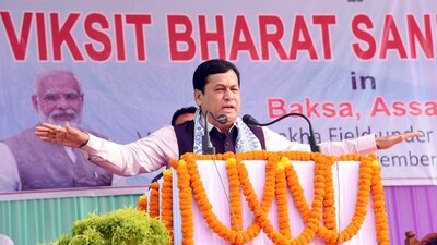 Union minister of Ports Shipping and Waterways Sarbananda Sonowal. (ANI) Union minister of Ports Shipping and Waterways Sarbananda Sonowal. (ANI)