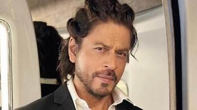 Shah Rukh Khan was last seen in Dunki Shah Rukh Khan was last seen in Dunki