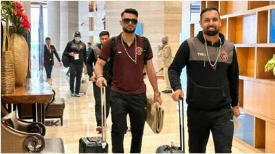 The Afghanistan team arrived in the city on Sunday and will be hitting the nets at the PCA stadium on Monday evening (HT Photo) The Afghanistan team arrived in the city on Sunday and will be hitting the nets at the PCA stadium on Monday evening (HT Photo)