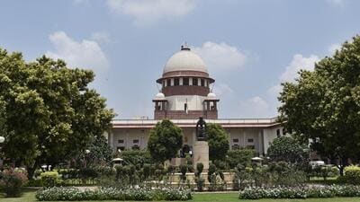 The Supreme Court bench said it will hear the case in March or April (Sanchit Khanna/HT FILE PHOTO) The Supreme Court bench said it will hear the case in March or April (Sanchit Khanna/HT FILE PHOTO)