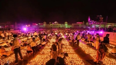 The changing Ayodhya exudes an unmistakable aura of big metamorphosis. (HT file photo) The changing Ayodhya exudes an unmistakable aura of big metamorphosis. (HT file photo)