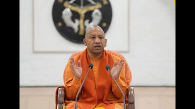 Uttar Pradesh Chief Minister Yogi Adityanath says U.P. on course of entering $1 trillion club (Deepak Gupta/ Hindustan Times) Uttar Pradesh Chief Minister Yogi Adityanath says U.P. on course of entering $1 trillion club (Deepak Gupta/ Hindustan Times)