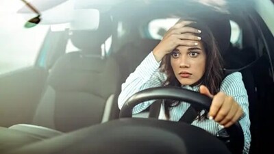Racing thoughts of accidents, death or being hit by a car can make us super anxious to the point where we feel scared of being in the road. (Unsplash) Racing thoughts of accidents, death or being hit by a car can make us super anxious to the point where we feel scared of being in the road. (Unsplash)