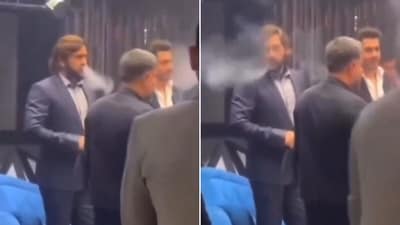 MS Dhoni doing hookah was met with a lot of mixed reactions from fans (Screengrab) MS Dhoni doing hookah was met with a lot of mixed reactions from fans (Screengrab)