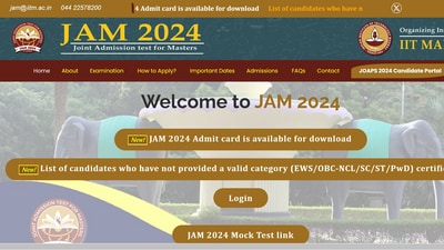 IIT Madras issues admit cards for JAM 2024 exam