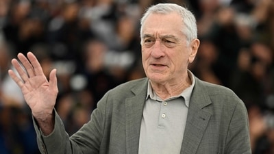 Robert de Niro is nominated for a Golden Globe for Killers of the Flower Moon. (Photo by Patricia DE MELO MOREIRA / AFP) (AFP)