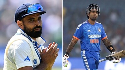 Mohammed Shami and Suryakumar Yadav continue to be on the sidelines (Getty Images) Mohammed Shami and Suryakumar Yadav continue to be on the sidelines (Getty Images)