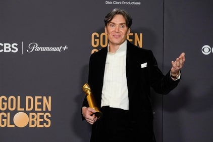 Cillian Murphy at the 81st Golden Globe Awards 2024 (AP) Cillian Murphy at the 81st Golden Globe Awards 2024 (AP)