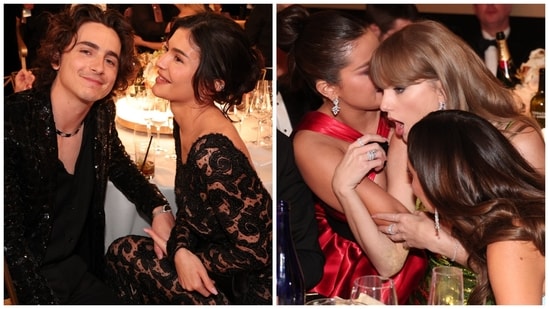 A video of Selena Gomez and Taylor Swift allegedly gossiping about Timothée Chalamet and Kylie Jenner is out.