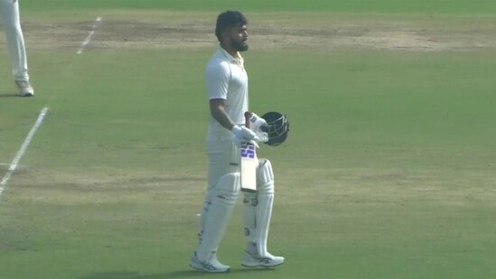Riyan Parag's blitzkrieg was not enough to prevent Assam from going down (Screengrab)