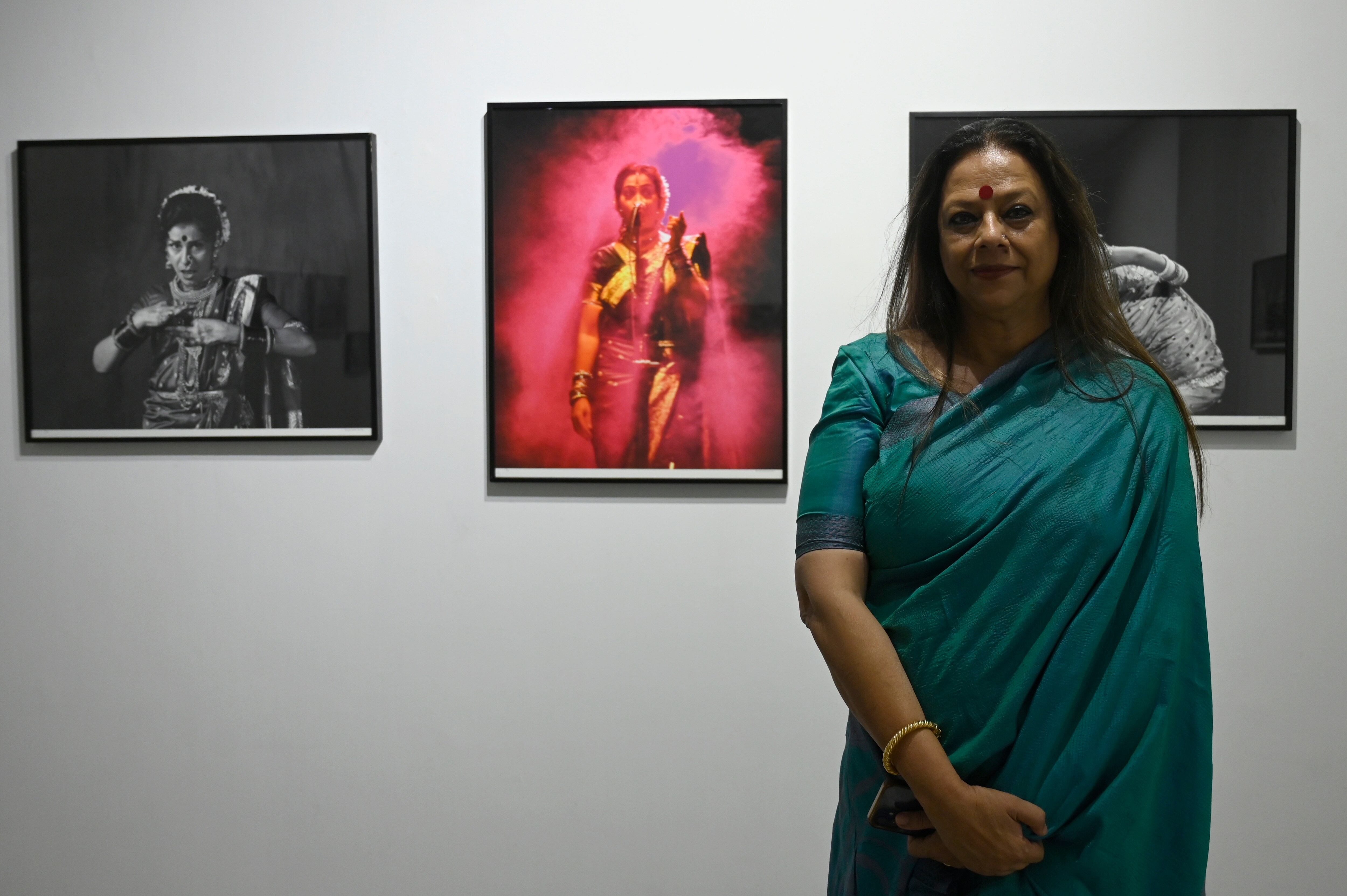 The special exhibition Stories of Light and Song showcases art with a message of resilience, that puts forth a sense of optimism, says Ina Puri. (Samir Jana / HT Photo)