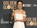 Ali Wong at the 81st Annual Golden Globe Awards