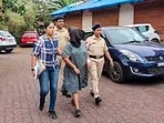 Suchana Seth, CEO of Bengaluru-based The Mindful AI Lab, who is accused of killing her son, being brought to Mapusa Court in North Goa on Tuesday. Suchana Seth, CEO of Bengaluru-based The Mindful AI Lab, who is accused of killing her son, being brought to Mapusa Court in North Goa on Tuesday.