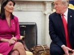 Nikki Haley became the first Republican to challenge former boss Donald Trump, who launched his bid in November.