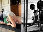 Alia Bhatt and Samantha Ruth Prabhu's workout routines. Alia Bhatt and Samantha Ruth Prabhu's workout routines.