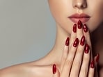 Cherry red nails are trending this season Cherry red nails are trending this season