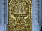 As many as 13 golden doors, including the large size gate of the sanctum sanctorum, would be installed in the Ram Temple within the next three days. As many as 13 golden doors, including the large size gate of the sanctum sanctorum, would be installed in the Ram Temple within the next three days.