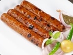 Variety of kebabs, biryani, chaat and other street food delicacies makes city's food class apart. In frame are Kakori Kebab prepared by Chef Imtiyaz Qureshi and Chef Ishtiyaque Qureshi