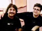 Prasoon Joshi with his dear friend Ustad Rashid Khan. Prasoon Joshi with his dear friend Ustad Rashid Khan.