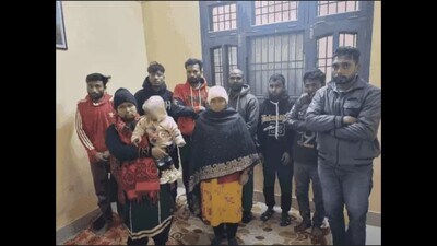 “They have been booked under various sections of the Foreigners Act,” said DSP Ashish (HT photo)