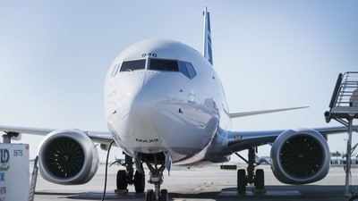 An Alaska Airlines Boeing 737 Max-9 aircraft grounded at Los Angeles International Airport (LAX) in Los Angeles, California, US, on Monday, Jan. 8, 2024 (Photographer: Eric Thayer/Bloomberg) (Bloomberg) An Alaska Airlines Boeing 737 Max-9 aircraft grounded at Los Angeles International Airport (LAX) in Los Angeles, California, US, on Monday, Jan. 8, 2024 (Photographer: Eric Thayer/Bloomberg) (Bloomberg)