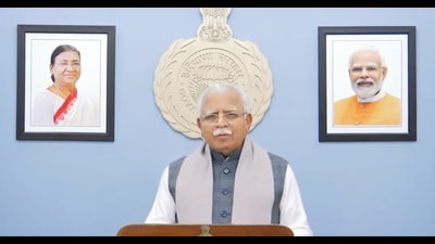 Haryana chief minister Manohar Lal Khattar (File)