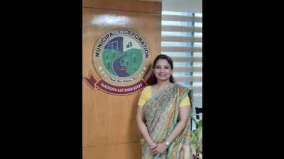 Mohali MC Navjot Kaur. (HT Photo)