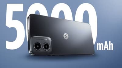 The phone is Motorola's first India launch of the year (Image courtesy: Motorola) The phone is Motorola's first India launch of the year (Image courtesy: Motorola)