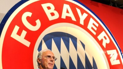 Franz Beckenbauer addressing the audience during the annual general meeting of the FC Bayern Munich sports club in Munich (AP) Franz Beckenbauer addressing the audience during the annual general meeting of the FC Bayern Munich sports club in Munich (AP)
