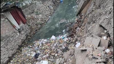 The 6.5km-long Kushak drain (HT) The 6.5km-long Kushak drain (HT)