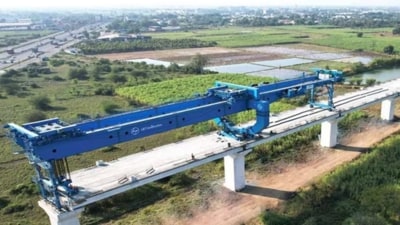 The National High-Speed Rail Corporation Limited (NHSRCL) is overseeing the project. (HT PHOTO) The National High-Speed Rail Corporation Limited (NHSRCL) is overseeing the project. (HT PHOTO)