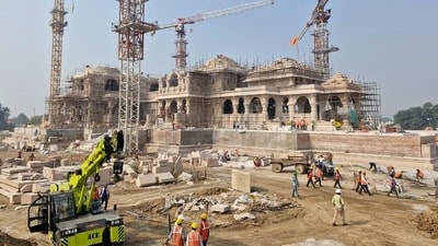 The Pran Pratishtha (consecration) ceremony of Ram Lalla at Ram temple in Ayodhya will take place on Jan 22. (HT_PRINT) The Pran Pratishtha (consecration) ceremony of Ram Lalla at Ram temple in Ayodhya will take place on Jan 22. (HT_PRINT)