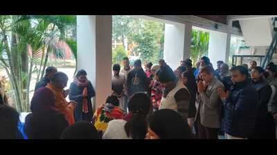 The college principal Sapna Nanda welcomed the students and staff for the new semester and appreciated the launch of the course (HT Photo) The college principal Sapna Nanda welcomed the students and staff for the new semester and appreciated the launch of the course (HT Photo)