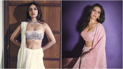 Bhumi Pednekar and Nysa Devgan in gorgeous ethnic ensembles. (Instagram) Bhumi Pednekar and Nysa Devgan in gorgeous ethnic ensembles. (Instagram)